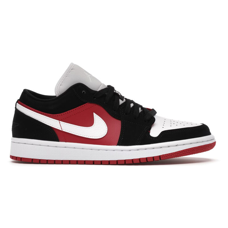 Giày Air Jordan 1 Low White Gym Red Black Best Quality