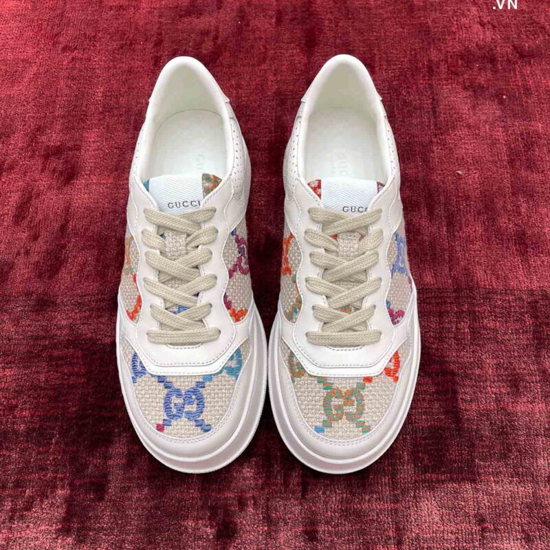 Giày Gucci GG Sneaker ‘Multicolor Embroidered’ Best Quality