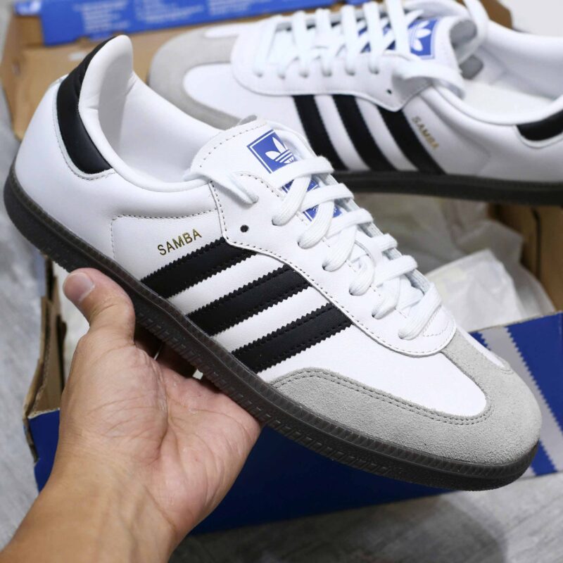 Giày Adidas Samba OG ‘Cloud White’