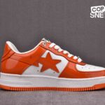 Giày A Bathing Ape Bape Sta Low Orange Best Quality