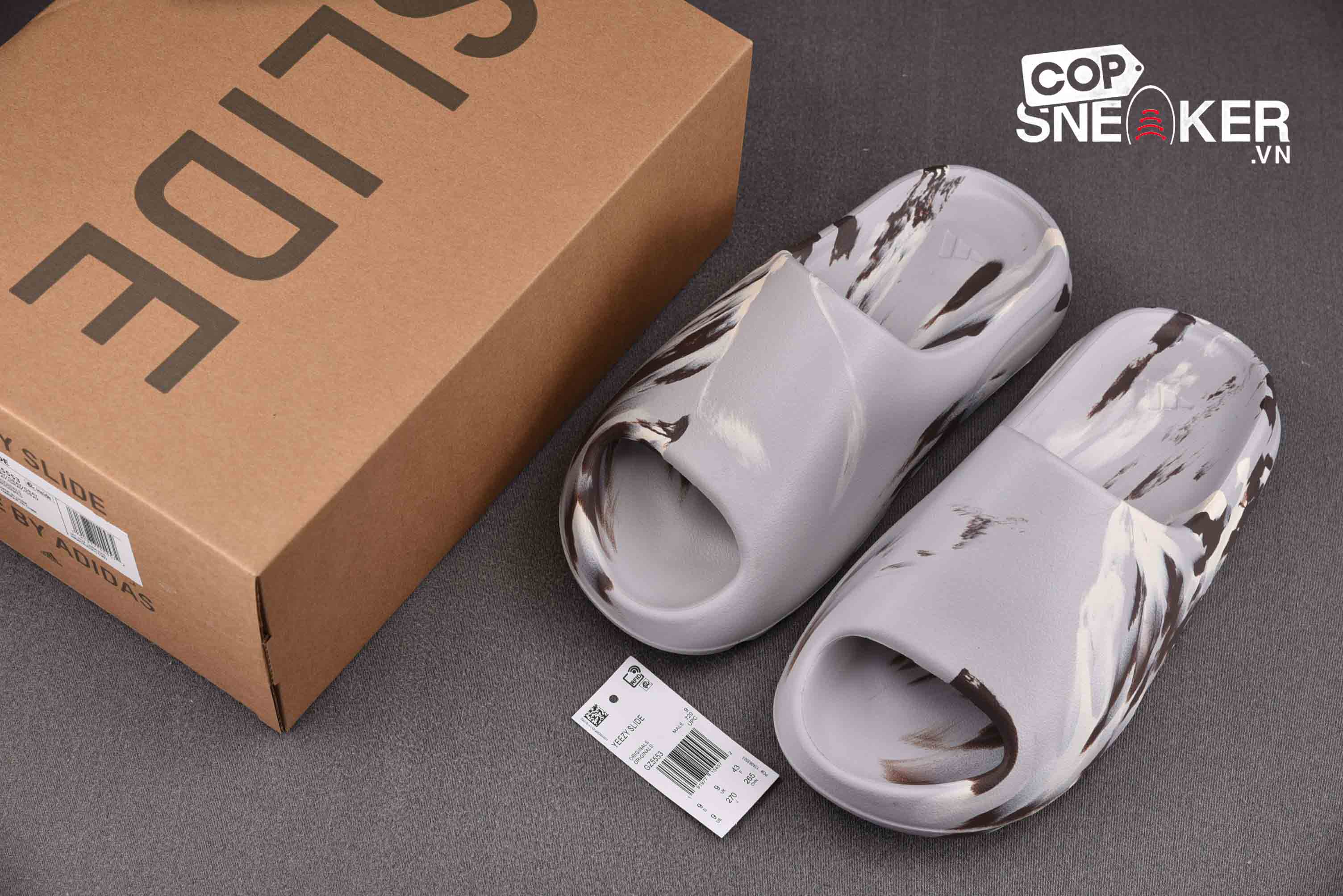 Dép Adidas Yeezy Slidess ‘Enflame Oil’ Best Quality