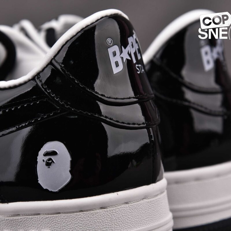 Giày A Bathing Ape Bape Sta Low Black Best Quality