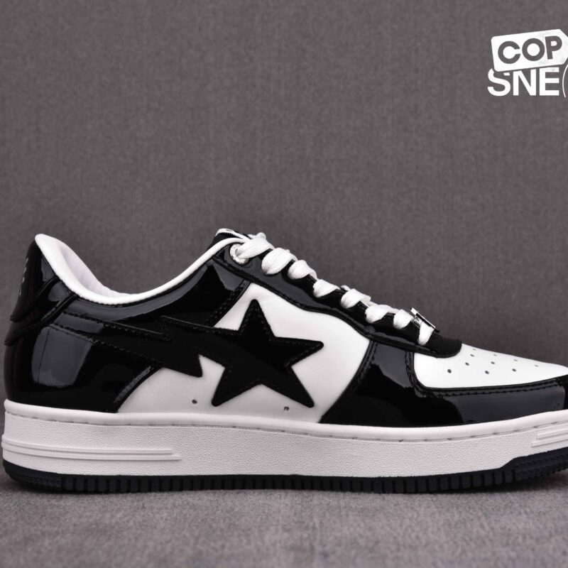 Giày A Bathing Ape Bape Sta Low Black Best Quality