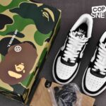 Giày A Bathing Ape Bape Sta Low Black Best Quality