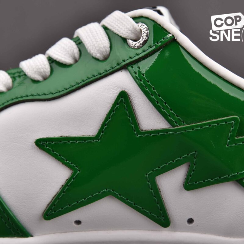 Giày A Bathing Ape Bape Sta Low Green Best Quality