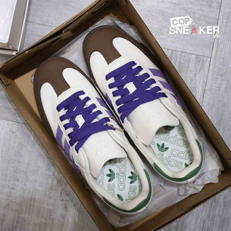 Giày Adidas Samba OG ‘Off White Core Purple’ Best Quality