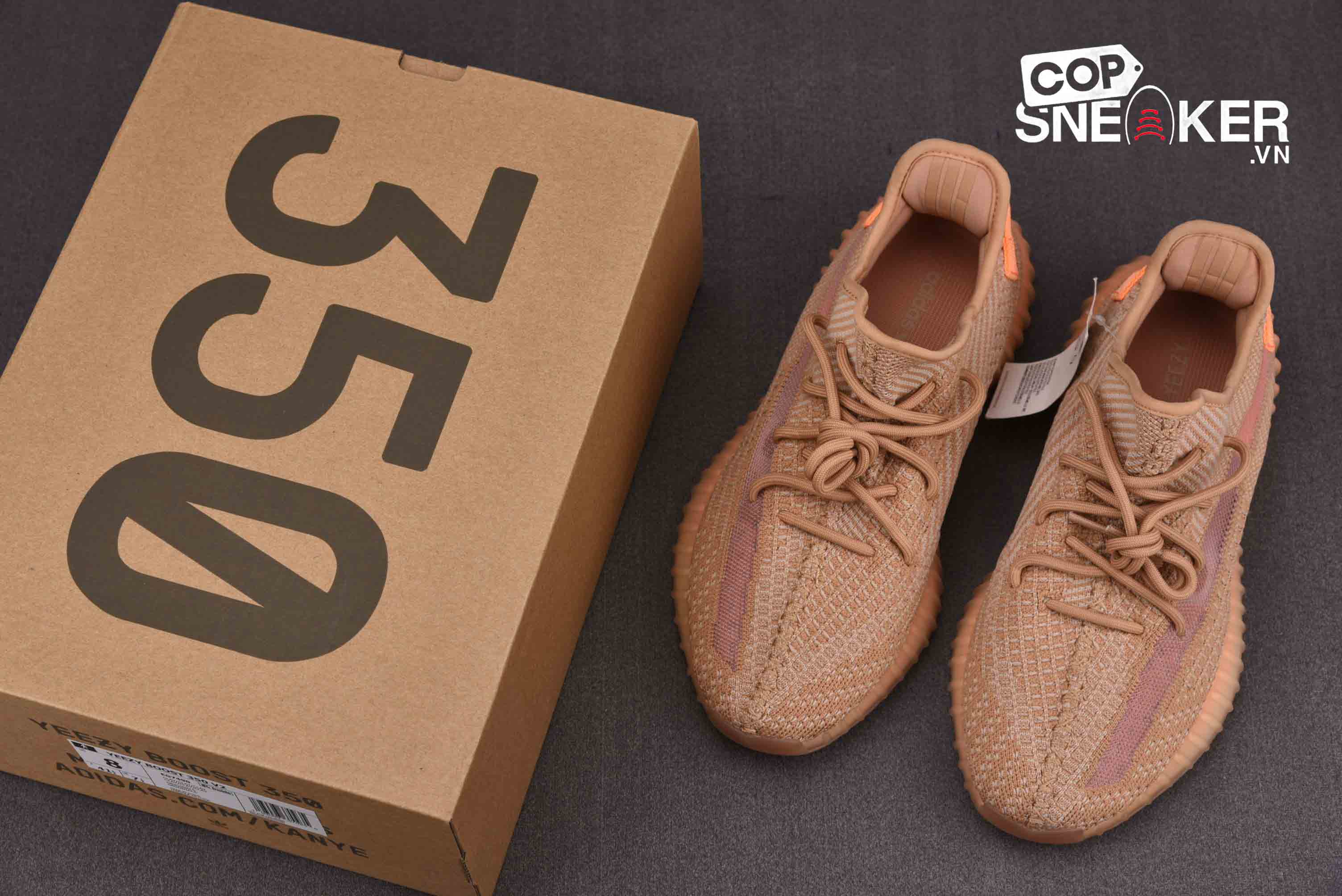 Giày Adidas Yeezy Boost 350 v2 Clay Best Quality