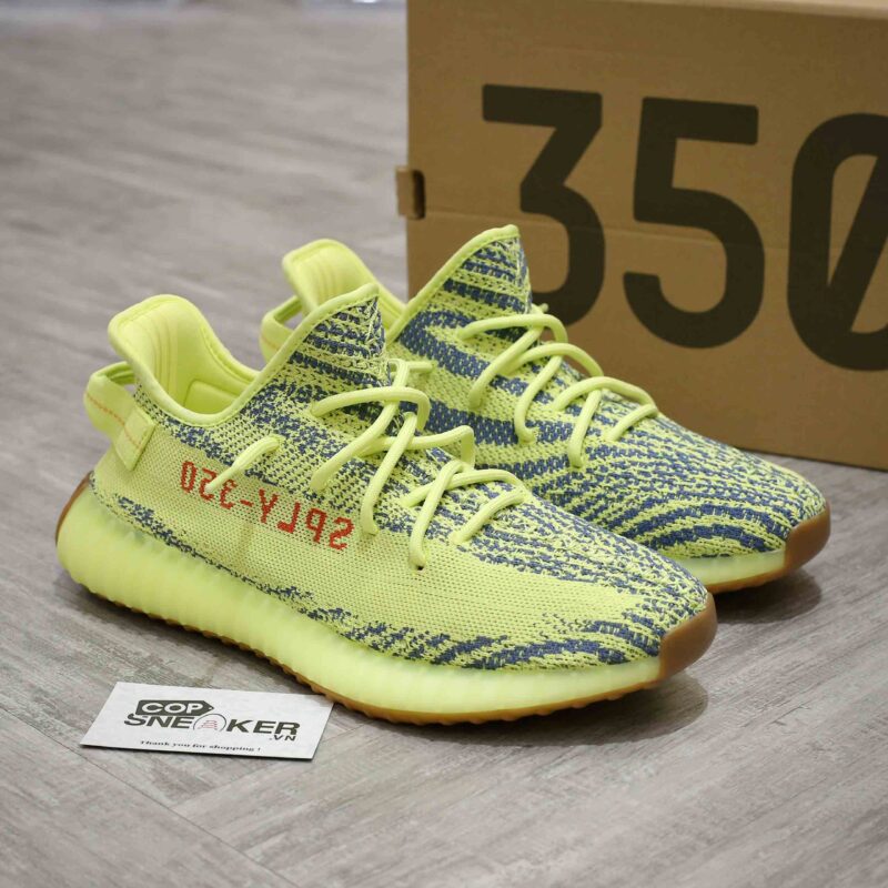 Giày Adidas Yeezy Boost 350 V2 ‘Semi Frozen Yellow’ Best Quality