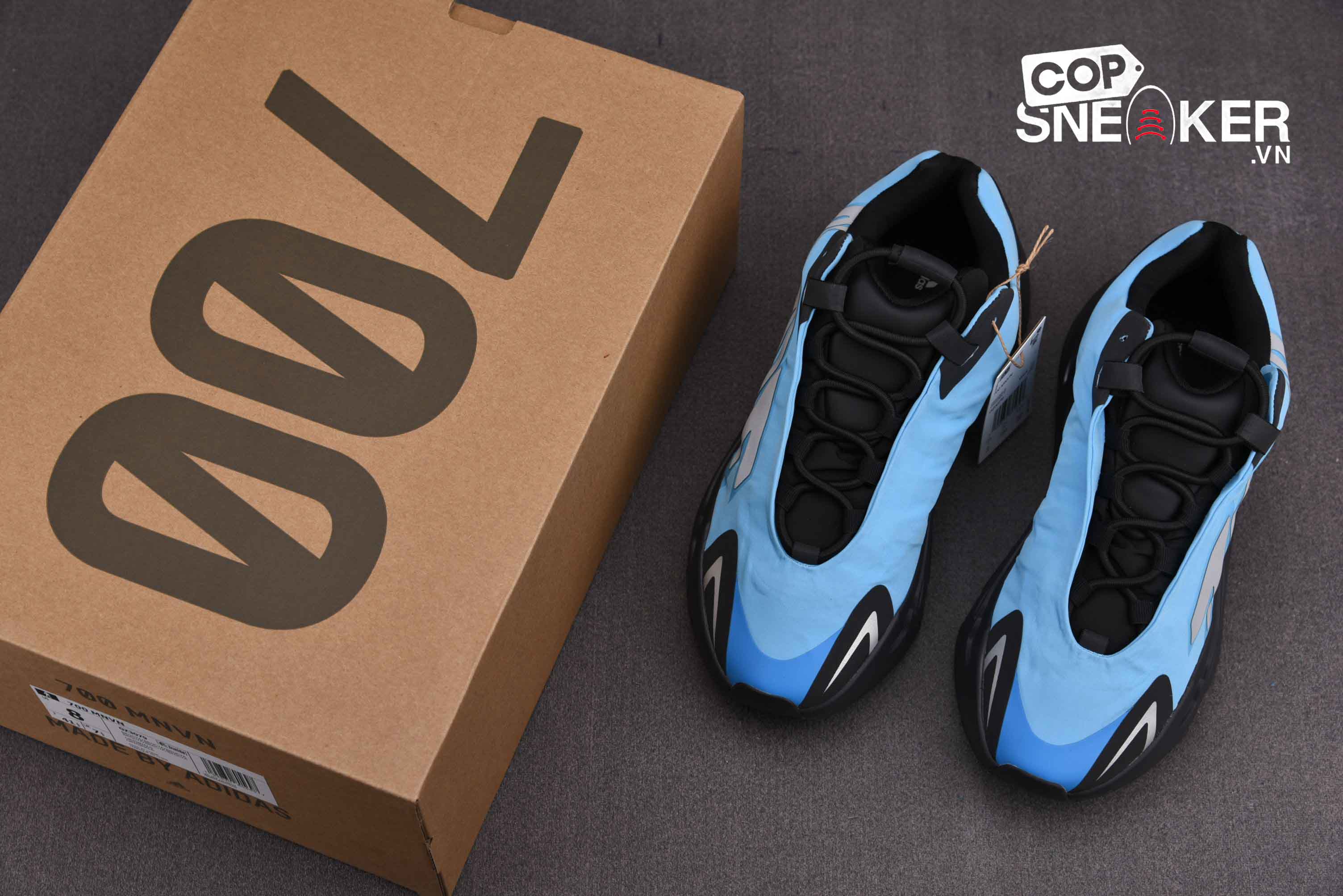 Giày Adidas Yeezy Boost 700 MNVN ‘Bright Cyan’ Best Quality