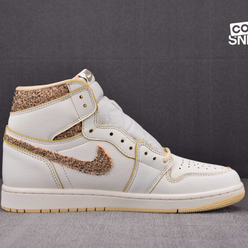 Giày Air Jordan 1 High Vibrations Of Naija ‘Beige’ Best Quality