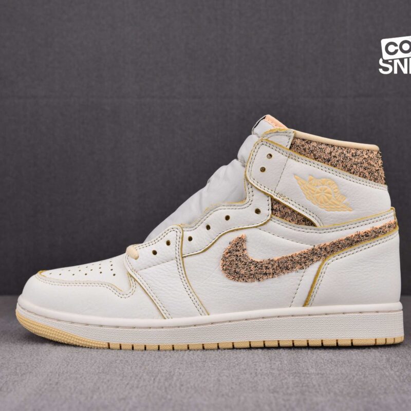 Giày Air Jordan 1 High Vibrations Of Naija ‘Beige’ Best Quality