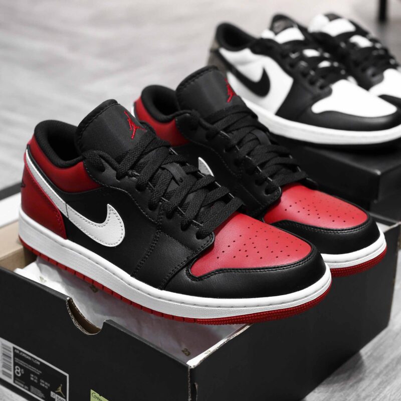 Giày Air Jordan 1 Low ‘Alternate Bred Toe’ Best Qualit