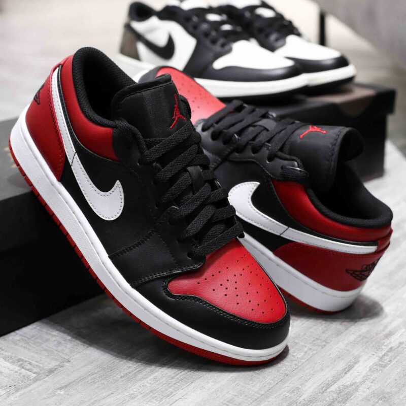 Giày Air Jordan 1 Low ‘Alternate Bred Toe’ Best Qualit