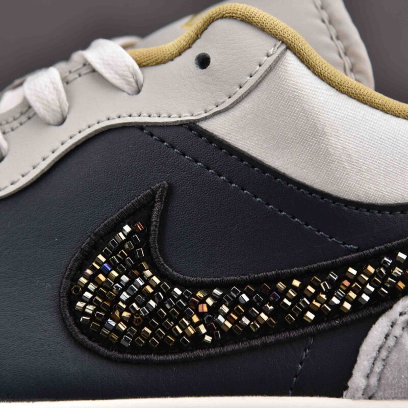 Giày Air Jordan 1 Low Beaded Swoosh Best Quality