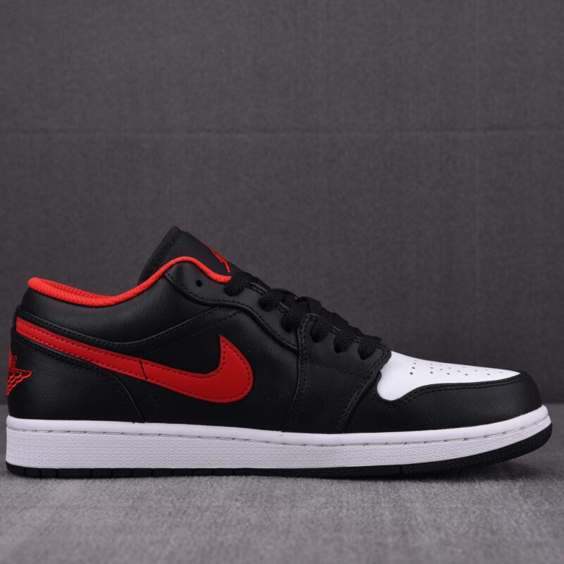 Giày Air Jordan 1 Low Black Fire Red Best Quality