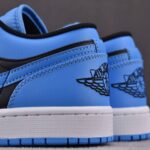 Giày Air Jordan 1 Low Black University Blue Men Best Quality