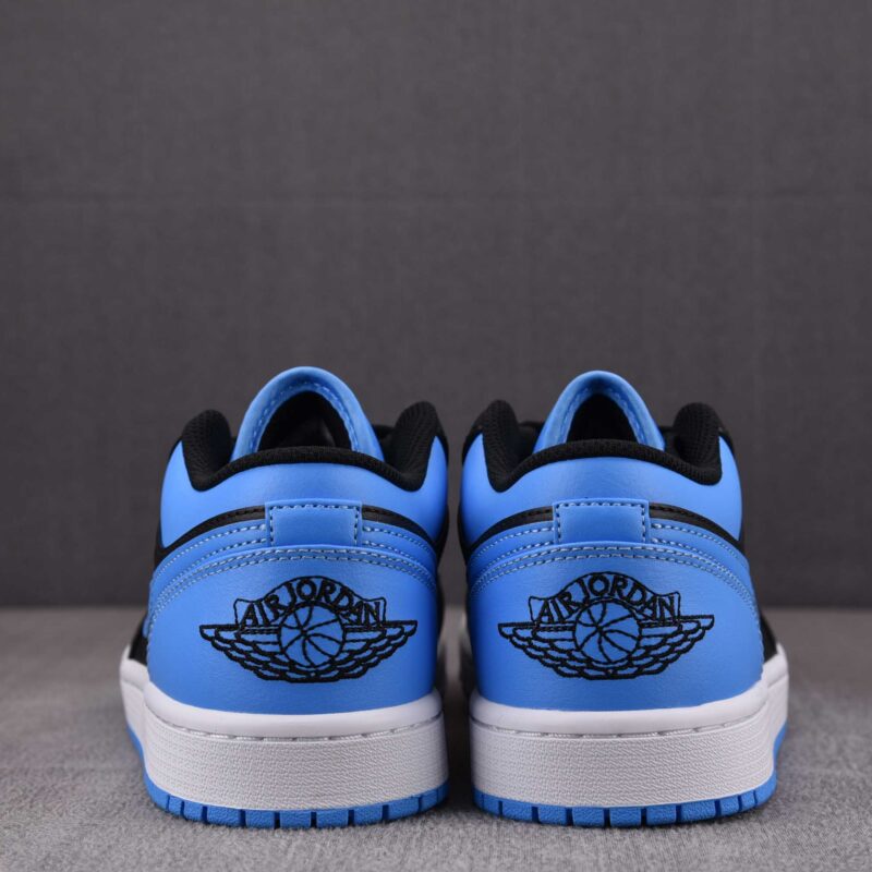 Giày Air Jordan 1 Low Black University Blue Men Best Quality