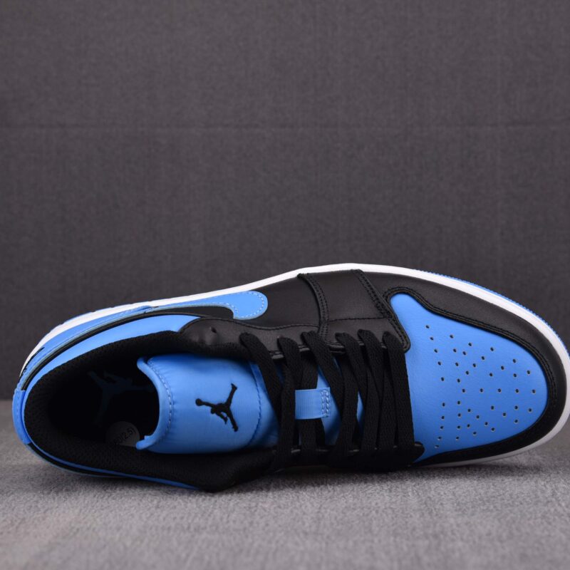 Giày Air Jordan 1 Low Black University Blue Men Best Quality