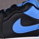 Giày Air Jordan 1 Low Black University Blue Men Best Quality