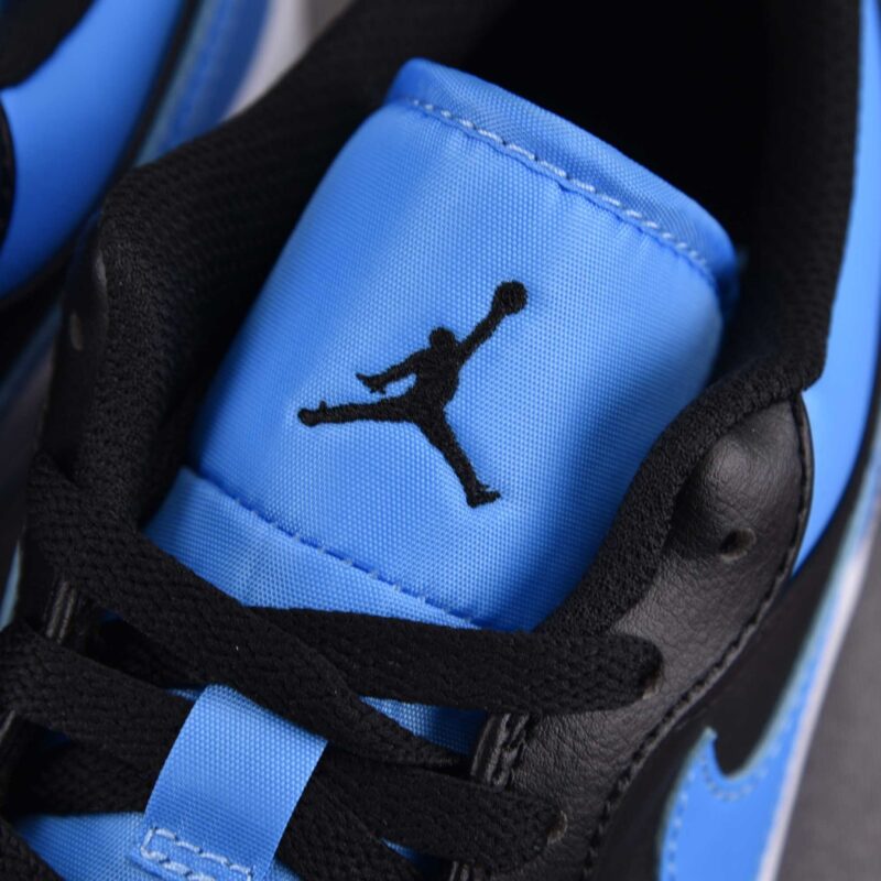 Giày Air Jordan 1 Low Black University Blue Men Best Quality