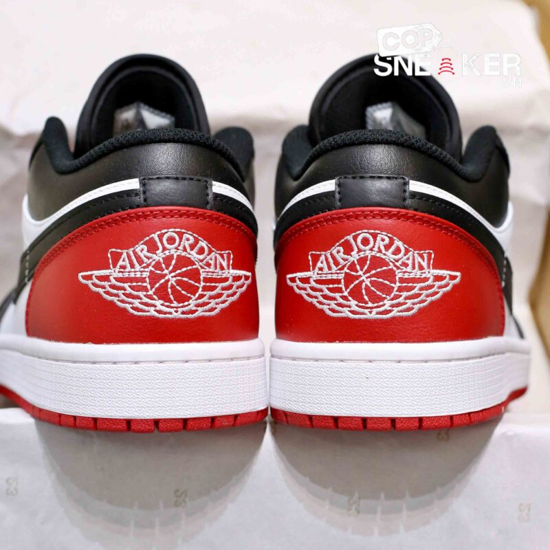 Giày Air Jordan 1 Low Bred Toe Best Quality