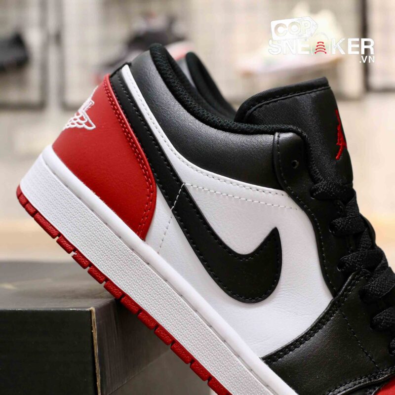 Giày Air Jordan 1 Low Bred Toe Best Quality