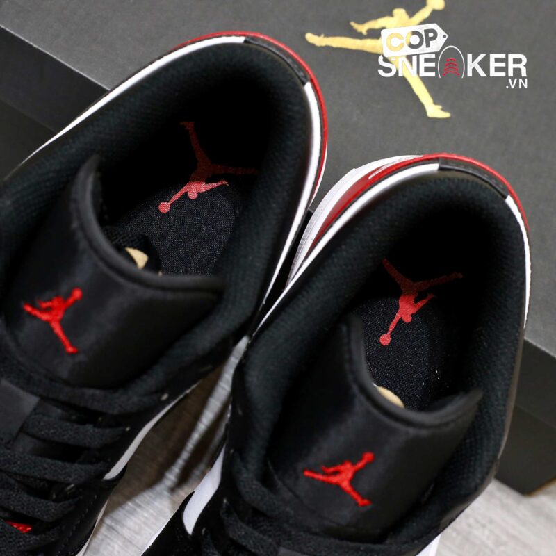 Giày Air Jordan 1 Low Bred Toe Best Quality