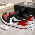 Giày Air Jordan 1 Low Bred Toe Best Quality