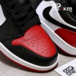 Giày Air Jordan 1 Low Bred Toe Best Quality