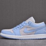 Giày Air Jordan 1 Low Football Gray Aluminum Best Quality