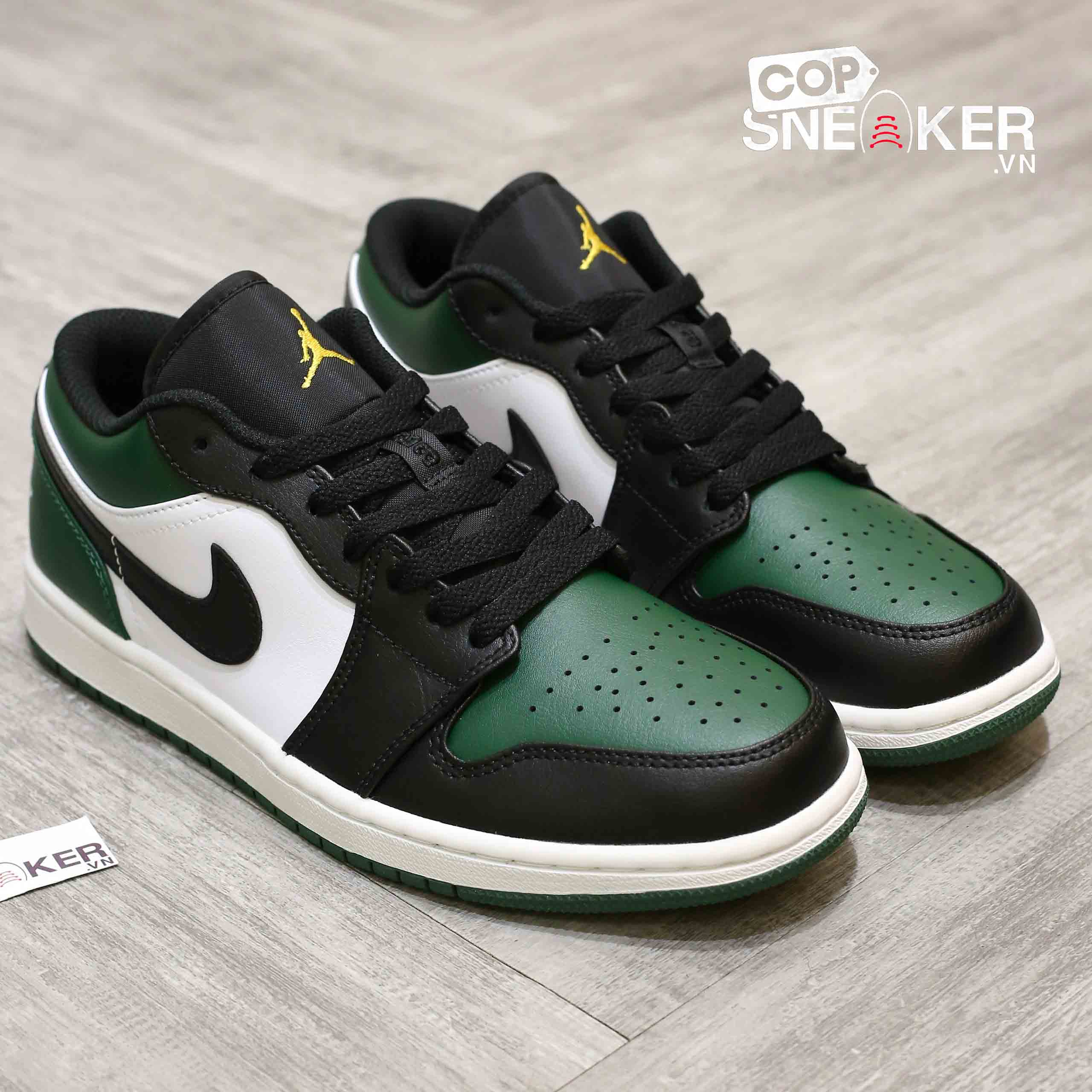 Giày Air Jordan 1 Low Green Toe Best Quality