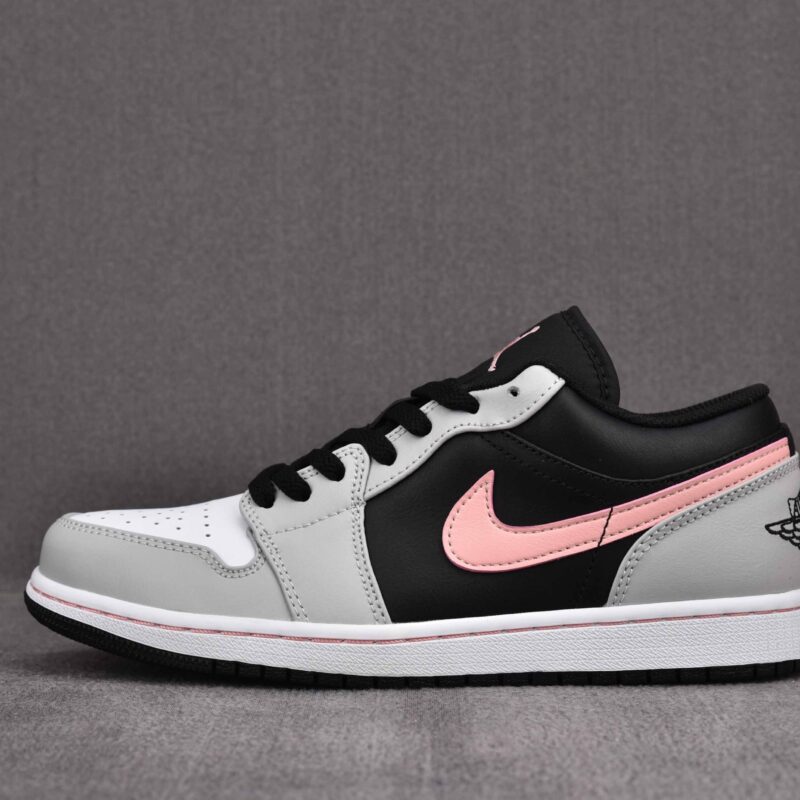 Giày Air Jordan 1 Low Grey Fog Bleached Coral Best Quality