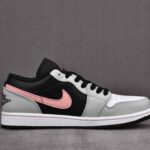 Giày Air Jordan 1 Low Grey Fog Bleached Coral Best Quality