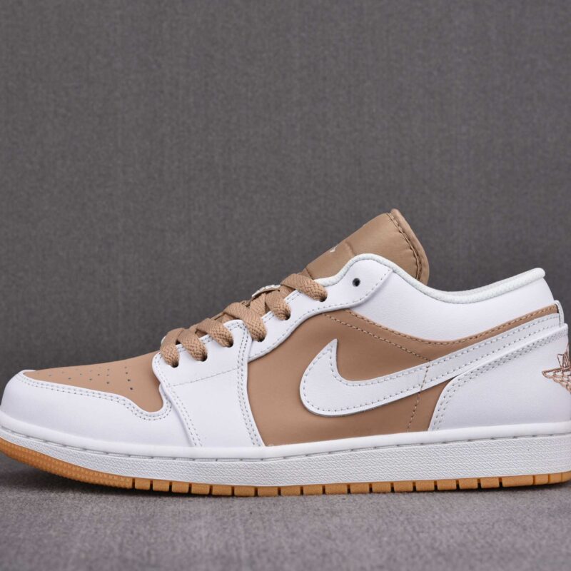 Giày Air Jordan 1 Low Gum White Best Quality