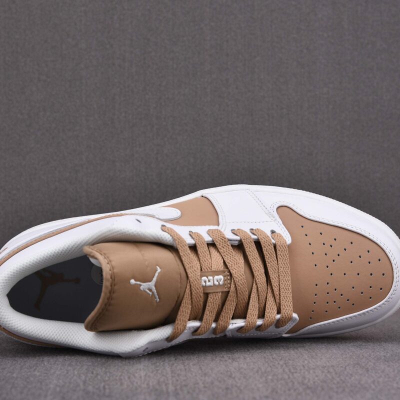 Giày Air Jordan 1 Low Gum White Best Quality