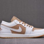 Giày Air Jordan 1 Low Gum White Best Quality