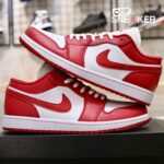 Giày Air Jordan 1 Low Gym Red White Best Quality