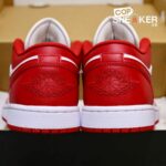 Giày Air Jordan 1 Low Gym Red White Best Quality