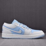 Giày Air Jordan 1 Low Ice Blue Best Quality