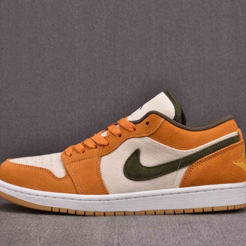 Giày Air Jordan 1 Low Light Curry Best Quality