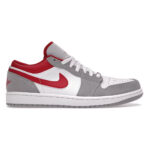 Giày Air Jordan 1 Low Light Smoke Grey Gym Red Best Quality