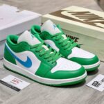 Giày Air Jordan 1 Low Lucky Green Aquatone Best Quality