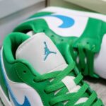 Giày Air Jordan 1 Low Lucky Green Aquatone Best Quality