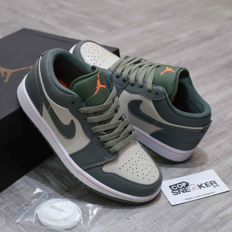 Giày Air Jordan 1 Low Military Green Best Quality