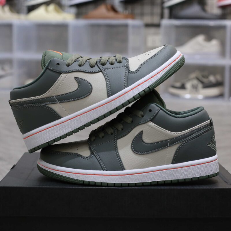 Giày Air Jordan 1 Low Military Green Best Quality