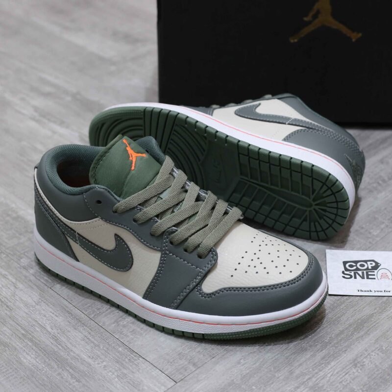 Giày Air Jordan 1 Low Military Green Best Quality