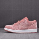 Giày Air Jordan 1 Low Pink Velvet Best Quality