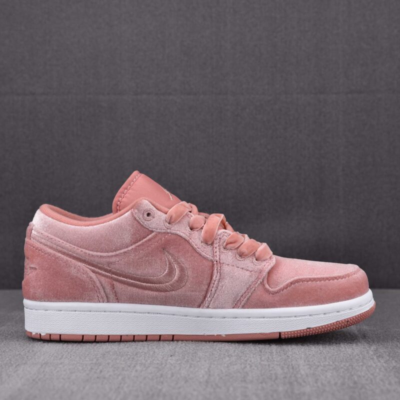 Giày Air Jordan 1 Low Pink Velvet Best Quality