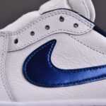 Giày Air Jordan 1 Low Retro Metallic Blue Best Quality