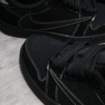 Giày Air Jordan 1 Low Retro OG SP Travis Scott Black Phantom Best Quality